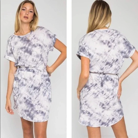 Easy Going Mood Tie Dye Mini Dress - Picture 4 of 4